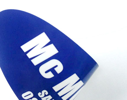 反印正看玻璃贴