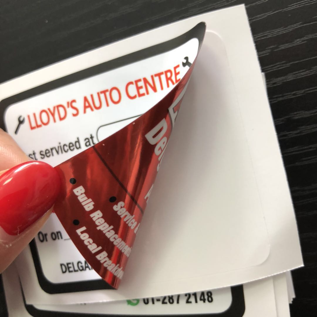 双面印刷可书写玻璃贴