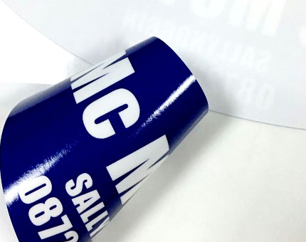 反印正看玻璃贴