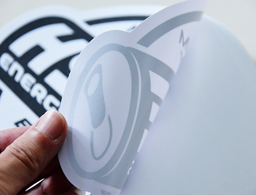 渐变个性磨砂异形标签