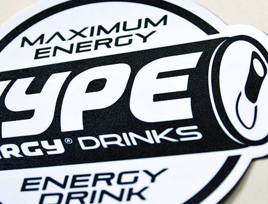 渐变个性磨砂异形标签