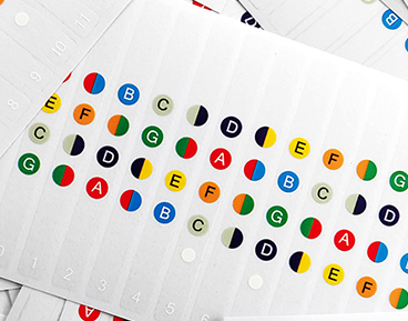 尤克里里透明音阶标签