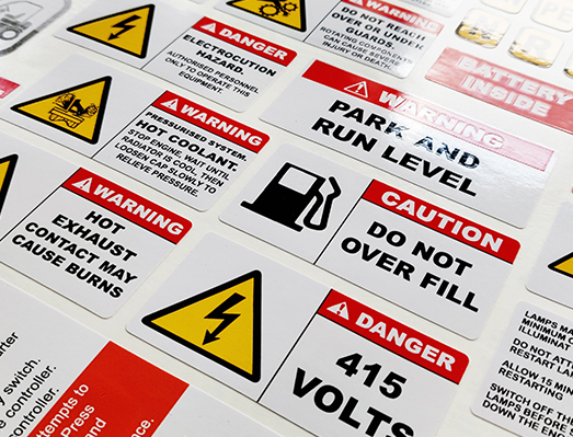 俄罗斯出口发电机组贴纸套装