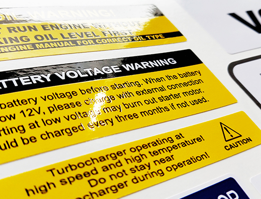 俄罗斯出口发电机组贴纸套装