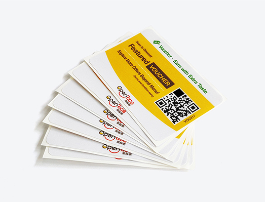 磨砂质感——耐磨二维码贴纸